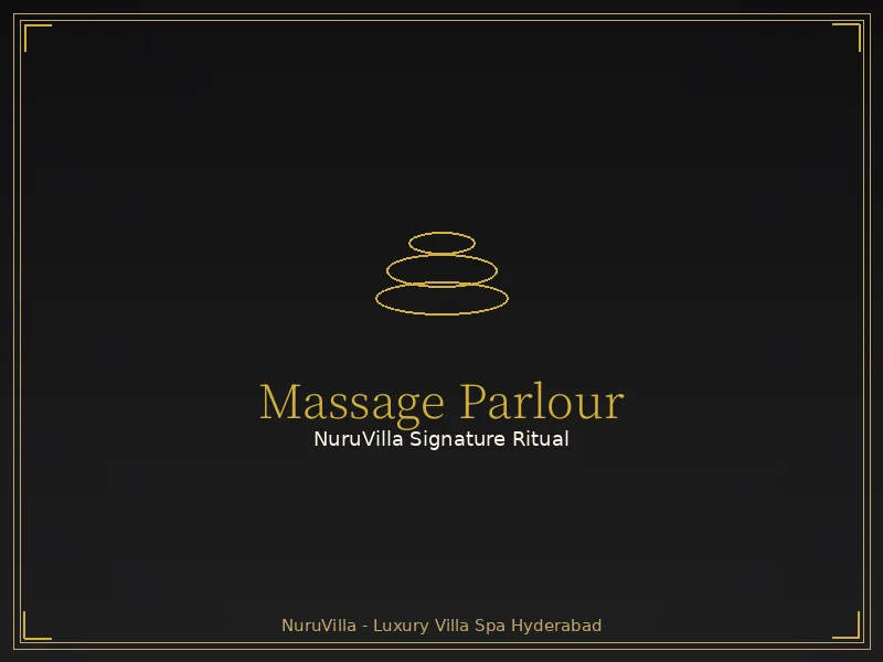 Massage Parlour in Hyderabad Massage parlour at NuruVilla Hyderabad villa spa