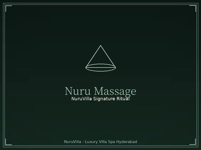 Nuru Massage in Hyderabad Nuru massage with authentic seaweed gel at NuruVilla Hyderabad villa spa